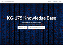 Tablet Screenshot of kg175wiki.com